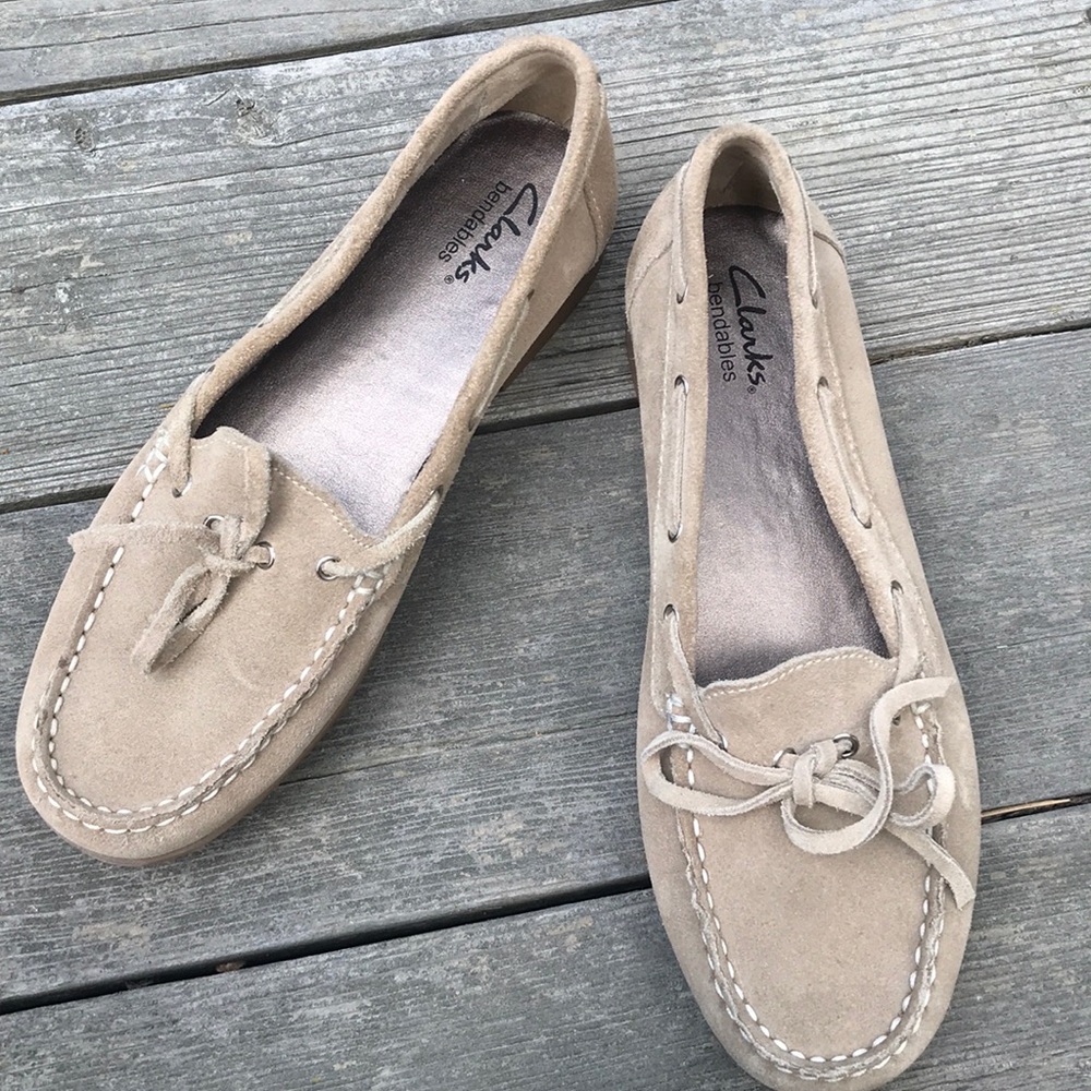 Like New Clark’s Leather Loafers